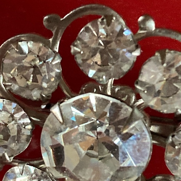 Vintage Rhinestone Brooch - Picture 2 of 5